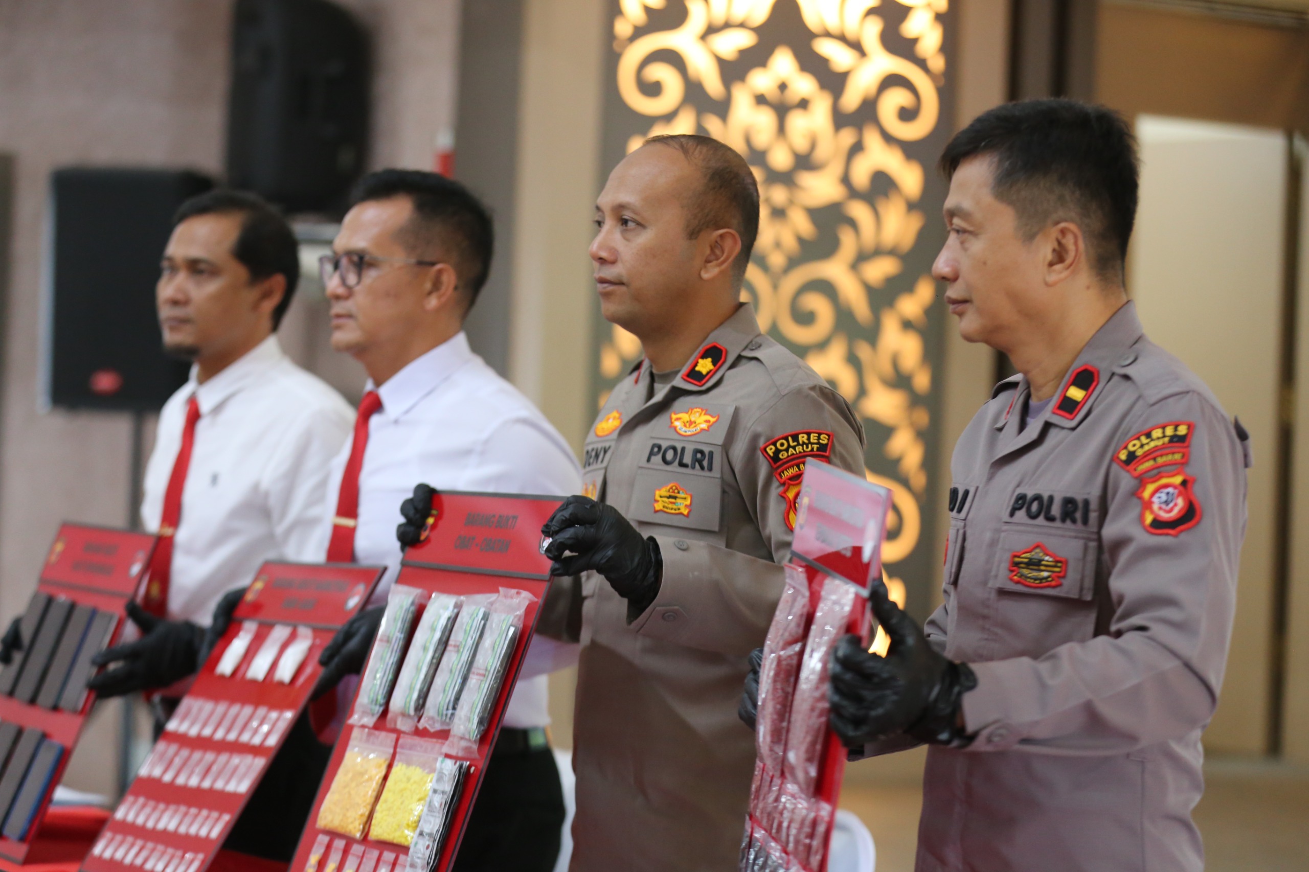 Dua Bulan, Puluhan Pengedar Narkoba di Garut Ditangkap